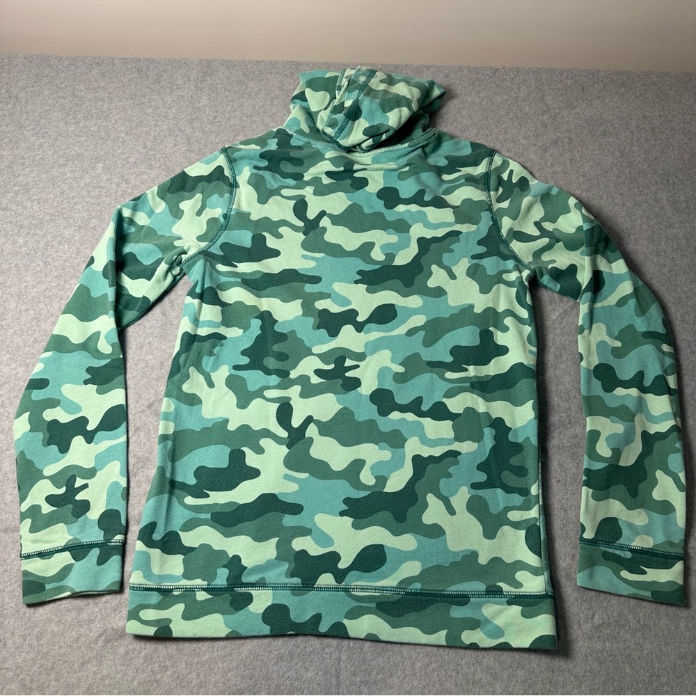 Lands' End Teal and Mint Hoodie - Picture 4 of 4